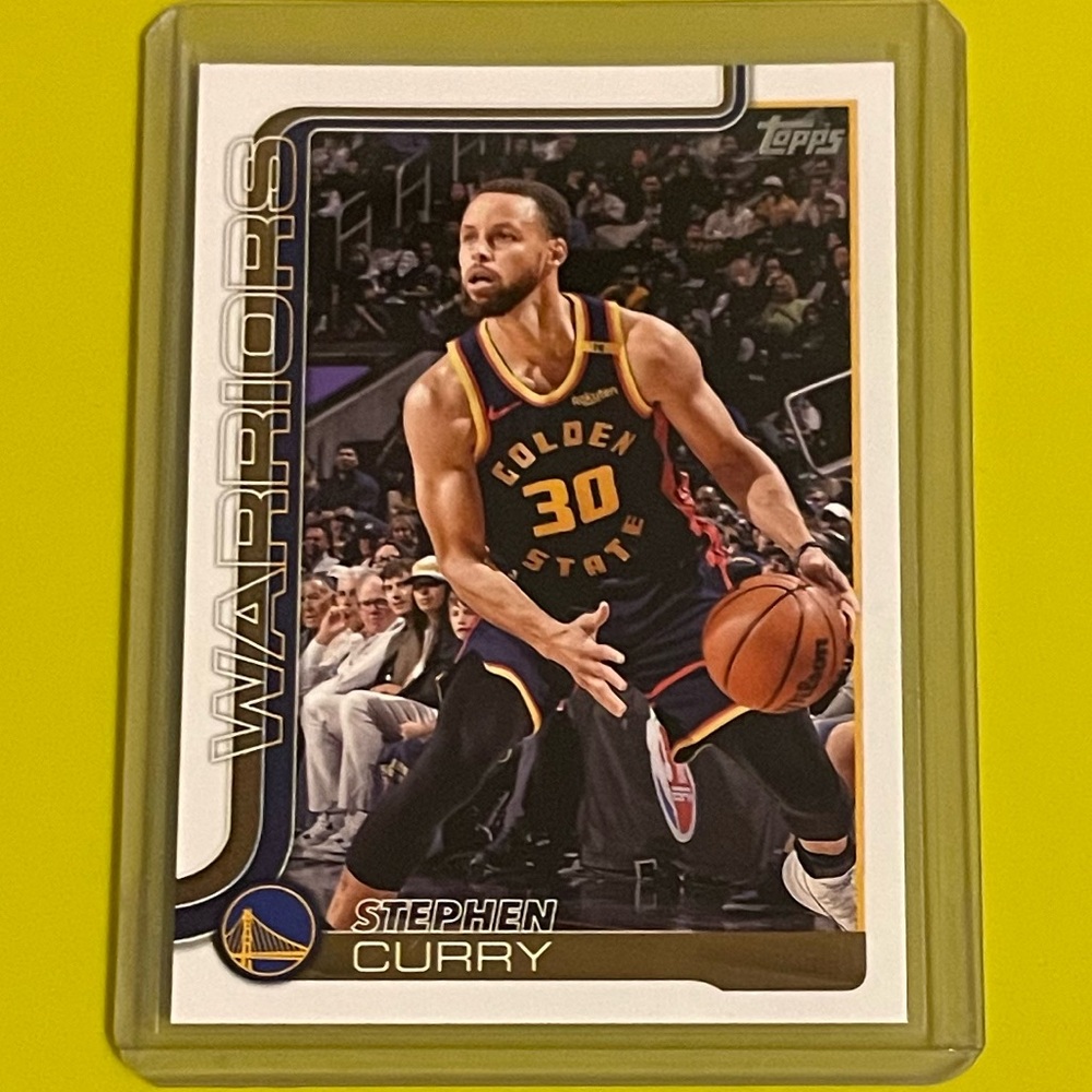 Stephen Curry #135 2025-26 Topps Basketball Trading Card
